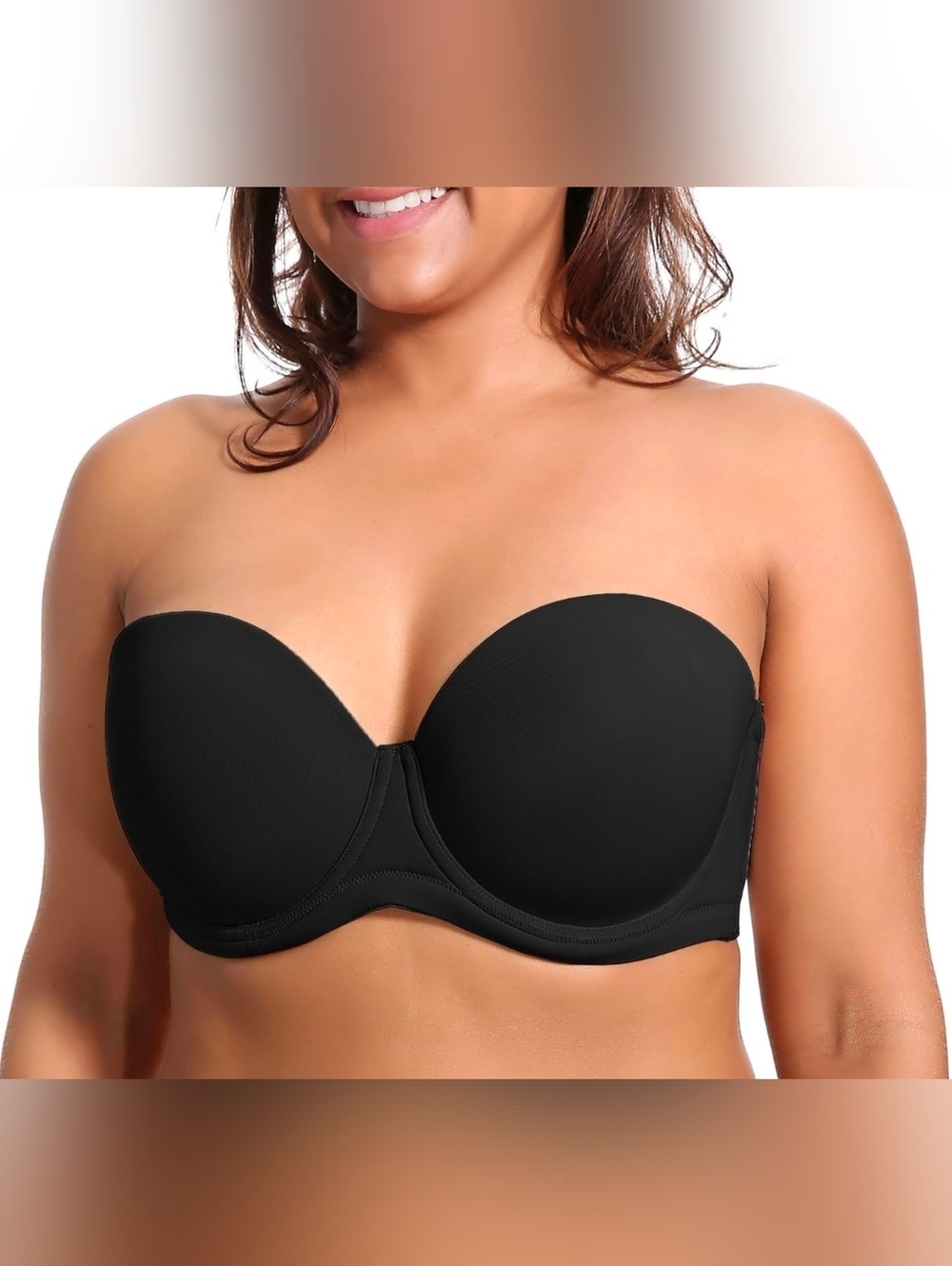 DELIMIRA Underwire Contour Full Coverage Strapless Bra